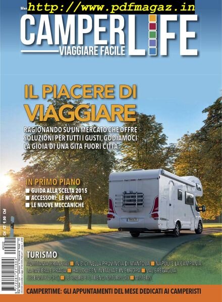 Camper Life – Ottobre 2014 Cover