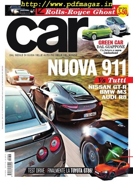 Car Italia – Febbraio 2012 Cover