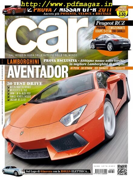 Car Italia – Giugno 2011 Cover
