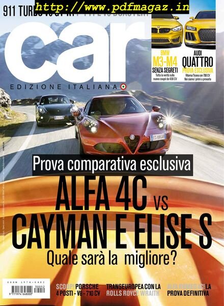 Car Italia – Novembre 2013 Cover