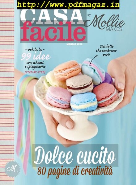 CasaFacile – Dolce cucito – Maggio 2013 Cover