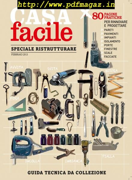 CasaFacile – Speciale Ristrutturare – Febbraio 2013 Cover