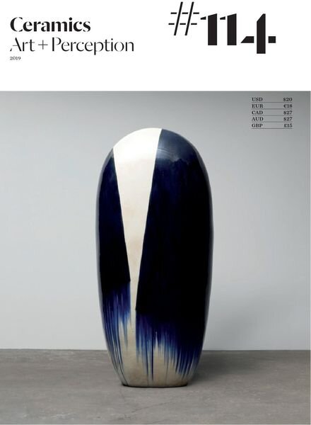 Ceramics Art and Perception – December 2019 Cover