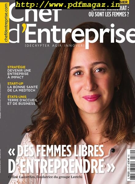 Chef d’Entreprise – decembre 2019 Cover
