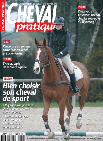 Cheval Pratique – fevrier 2020 Cover
