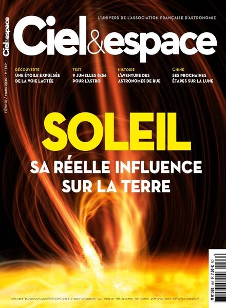 Ciel & Espace – janvier-fevrier 2020 Cover