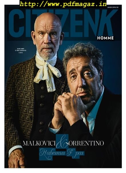 Citizen K Homme Sport – decembre 2019 Cover