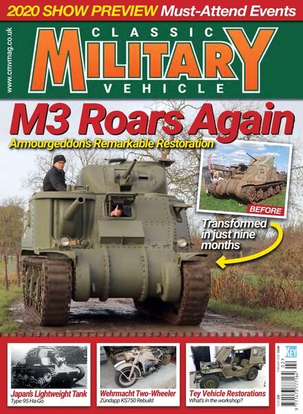 Classic Military Vehicle – Issue 225 – February 2020 Cover