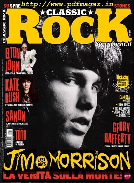 Classic Rock Italia – Marzo 2018 Cover