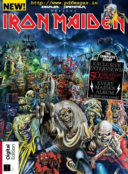 Classic Rock UK – Iron Maiden 2019 Cover