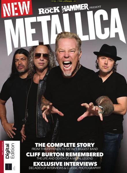 Classic Rock UK – Metallica – January 2020 Cover