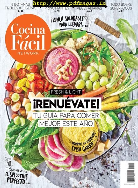 Cocina Facil – enero 2020 Cover
