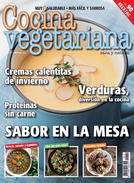 Cocina Vegetariana – enero 2020 Cover