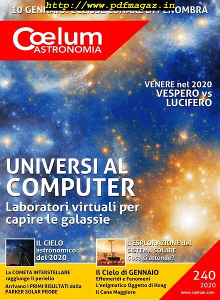 Coelum Astronomia – Numero 240 2019 Cover