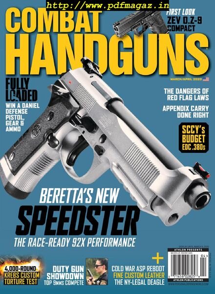 Combat Handguns – March 2020 Cover