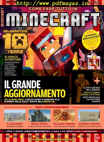 Come Fare Tutto in Minecraft – Gennaio-Febbraio 2020 Cover
