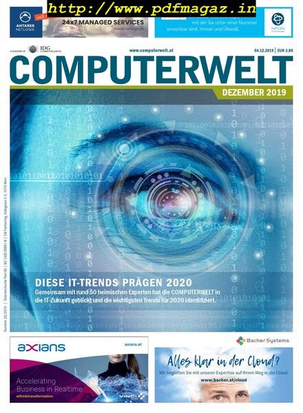 Computerwelt – 4 Dezember 2019 Cover