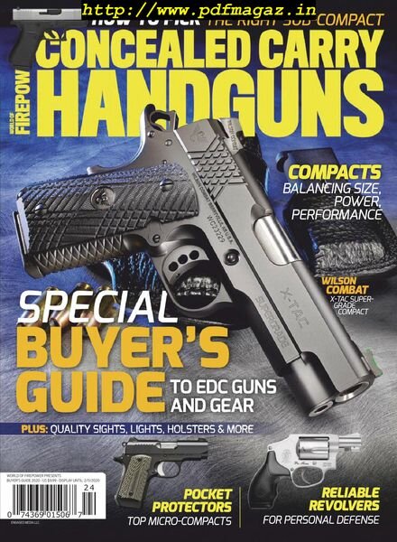 Concealed Carry Handguns – December 2019 Cover