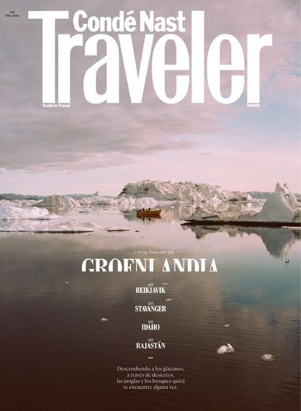 Conde Nast Traveler Espana – febrero 2020 Cover