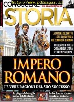 Conoscere la Storia – Novembre-Dicembre 2019
