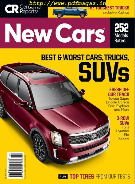 Consumer Reports New Cars – March 2020 Cover