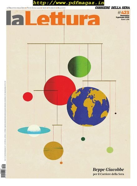 Corriere della Sera La Lettura – 05 gennaio 2020 Cover