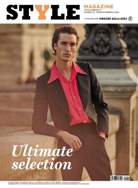 Corriere della Sera Style – febbraio 2020 Cover