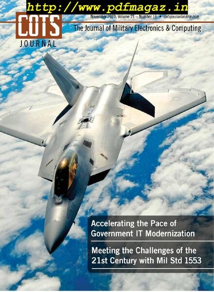 Cots Journal – November 2019 Cover