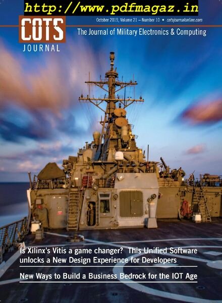 Cots Journal – Ocober 2019 Cover