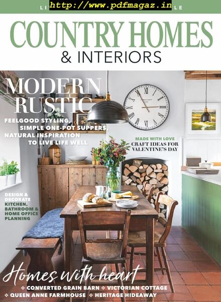 Country Homes & Interiors – February 2020 Cover