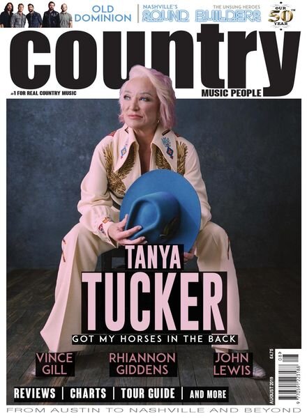 Country Music People – August 2019 Cover