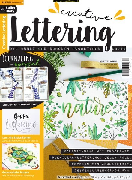 Creative Lettering – Januar 2020 Cover