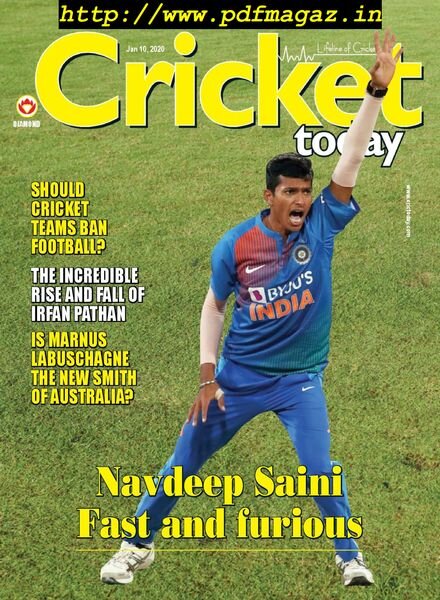 Cricket Today – January 10, 2020 Cover