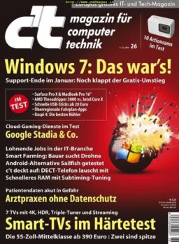 c’t Magazin – 7 Dezember 2019