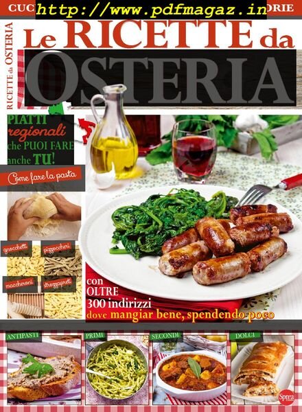 Cucina Tradizionale Speciale N.1 – Le Ricette da Osteria – Ottobre-Novembre 2017 Cover