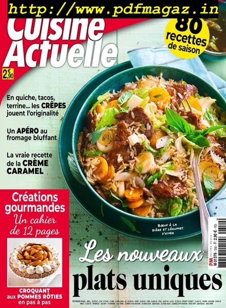 Cuisine Actuelle – Fevrier 2020 Cover