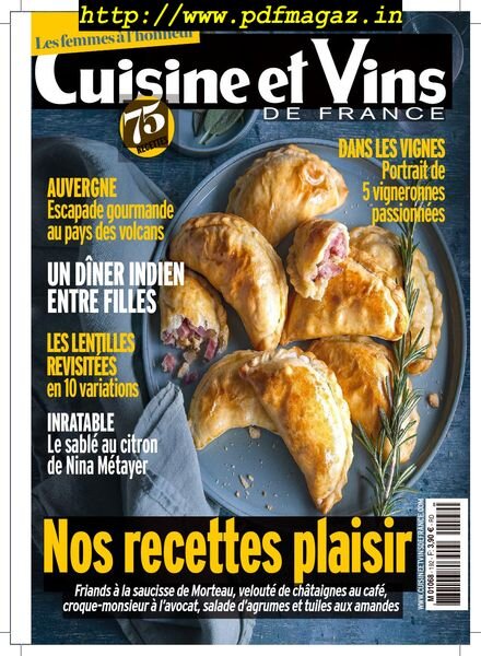 Cuisine et Vins de France – janvier 2020 Cover