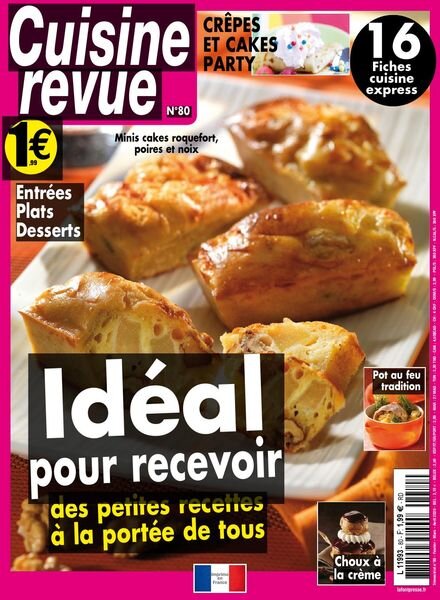 Cuisine Revue – fevrier 2020 Cover