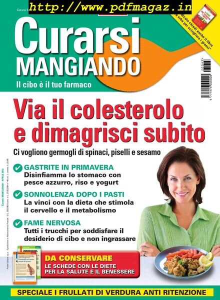 Curarsi Mangiando – Aprile 2012 Cover