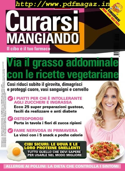 Curarsi Mangiando – Aprile 2013 Cover