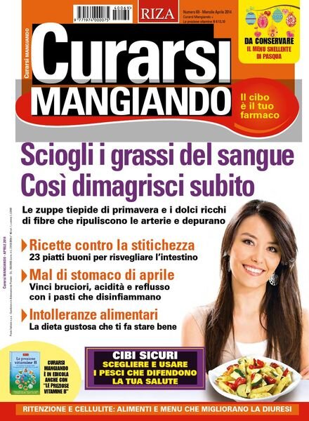 Curarsi Mangiando – Aprile 2014 Cover