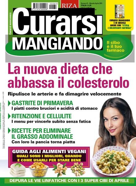Curarsi Mangiando – Aprile 2015 Cover