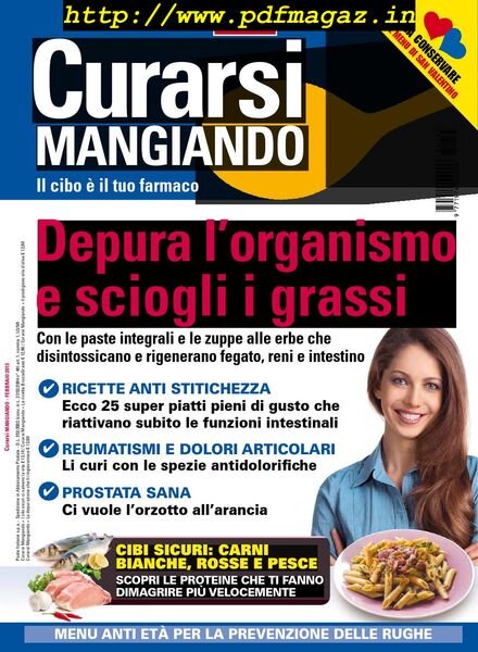 Curarsi Mangiando – Febbraio 2013 Cover