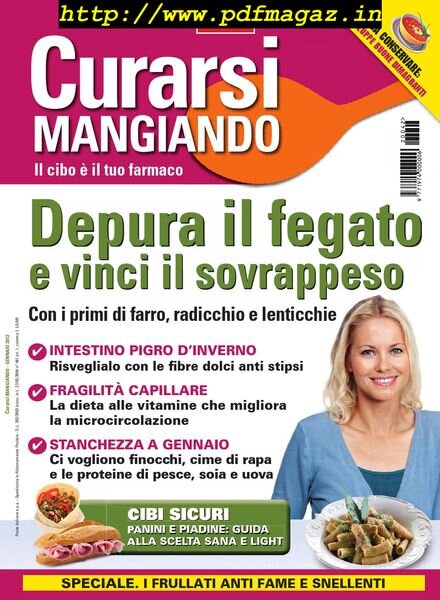 Curarsi Mangiando – Gennaio 2012 Cover