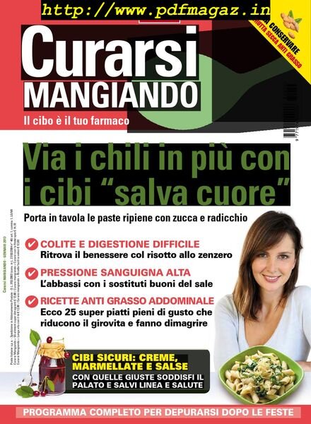 Curarsi Mangiando – Gennaio 2013 Cover