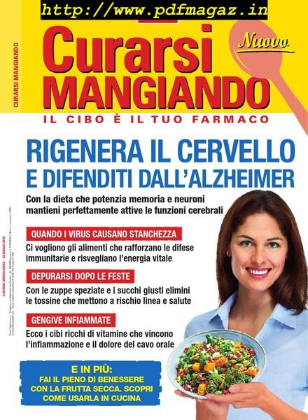 Curarsi Mangiando – Gennaio 2020 Cover