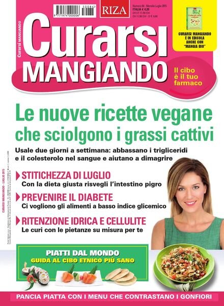 Curarsi Mangiando – Luglio 2015 Cover
