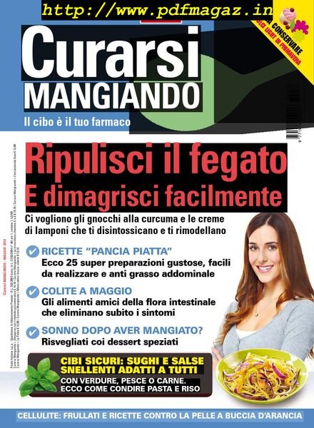 Curarsi Mangiando – Maggio 2013 Cover