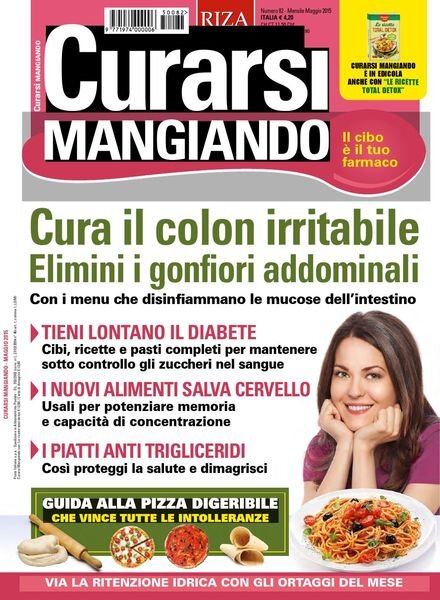 Curarsi Mangiando – Maggio 2015 Cover
