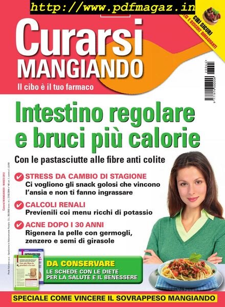 Curarsi Mangiando – Marzo 2012 Cover